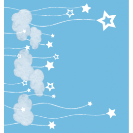 BŁĘKITNE NIEBO Z ZABAWKAMI