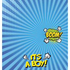 BOOM! IT'S A BOY