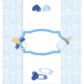 NIEBIESKI SMOCZEK, BUTELKA