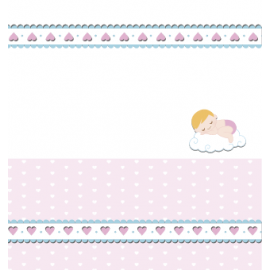 ŚPIĄCY BOBASEK NA CHMURCE