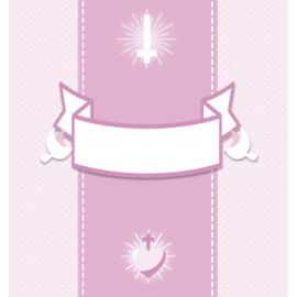 GOŁĄBKI Z RÓŻOWĄ SZARFĄ