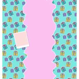 Urodzinowe prezenty grafika i tekst