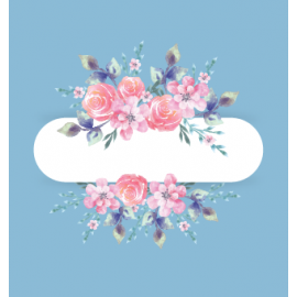 NIEBIESKA POLANA KWIATOWA