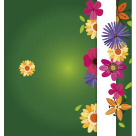 KWIATY NA ZIELONEJ ŁĄCE