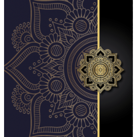 ZŁOTO-CZARNE ORNAMENTY