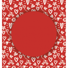 Podłużne serduszka