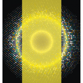 KULA IMPREZOWA CZARNA