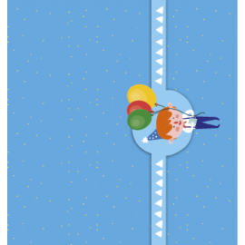 CHŁOPIEC Z BALONIKAMI