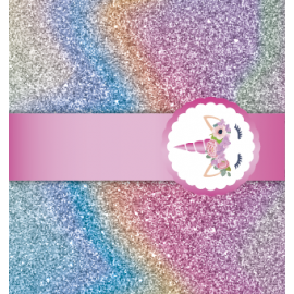 JEDNOROŻEC Z BROKATEM