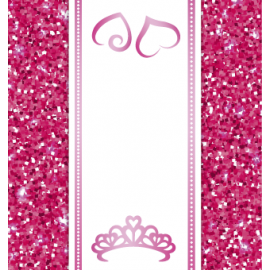 Różowe kryształki