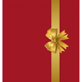 ELEGANCKA ZŁOTA KOKARDA