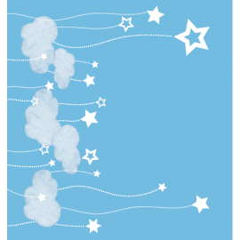 BŁĘKITNE NIEBO Z ZABAWKAMI