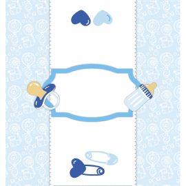 NIEBIESKI SMOCZEK, BUTELKA