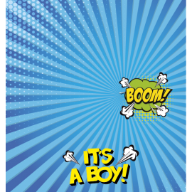 BOOM! IT'S A BOY