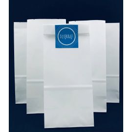 TOREBKI PAPIEROWE - DZIĘKUJĘ NA NIEBIESKIM TLE