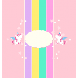 JEDNOROŻEC I TĘCZA