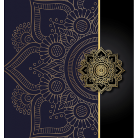 ZŁOTO-CZARNE ORNAMENTY