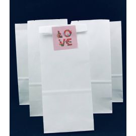 TOREBKI PAPIEROWE - RÓŻOWE LOVE