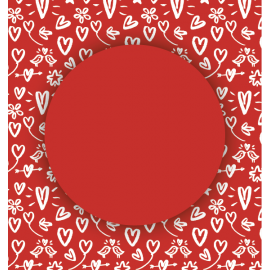 Podłużne serduszka