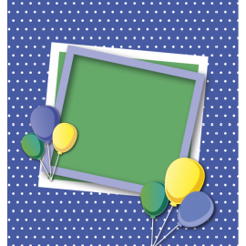 Ramka z balonami