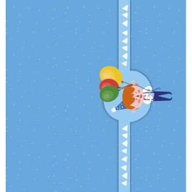 CHŁOPIEC Z BALONIKAMI