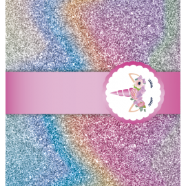 JEDNOROŻEC Z BROKATEM