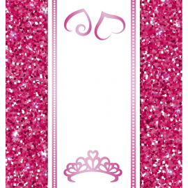 Różowe kryształki