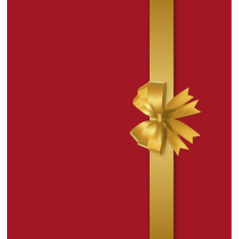 ELEGANCKA ZŁOTA KOKARDA